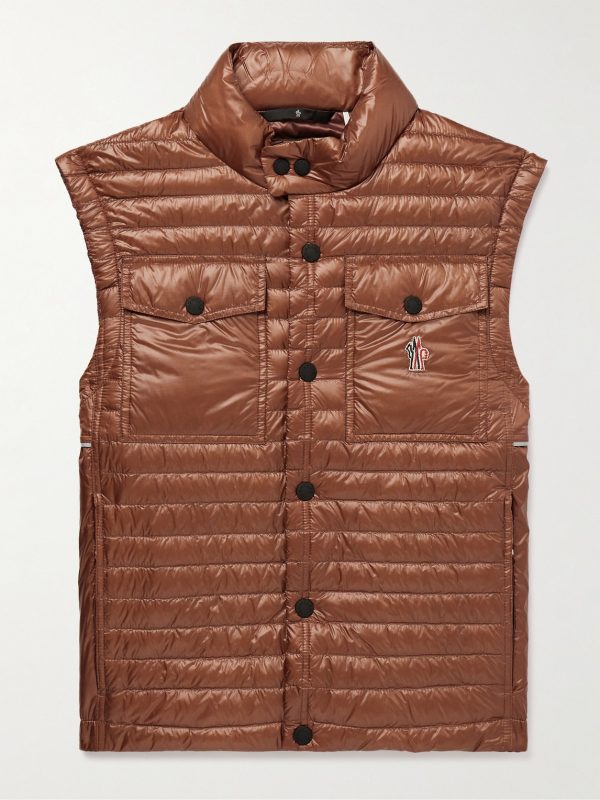 Ollon Logo-Appliquéd Quilted Polartec® Alpha® Ripstop Down Gilet Ollon Logo-Appliquéd Quilted Polartec® Alpha® Ripstop Down Gilet