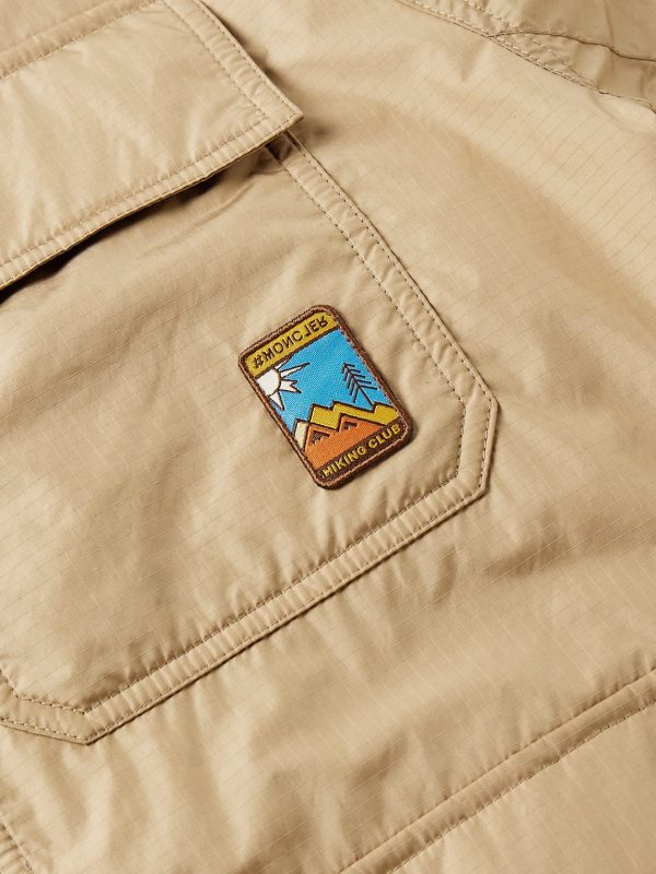 Rutor Logo-Appliquéd Padded Ripstop Field Jacket - CU