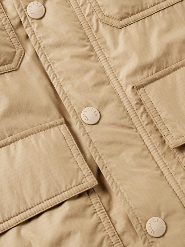 Rutor Logo-Appliquéd Padded Ripstop Field Jacket - E1