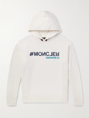 Logo-Appliquéd Cotton-Jersey Hoodie