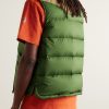 Veny Cotton Canvas-Trimmed Logo-Appliquéd Quilted Shell Down Gilet - BK