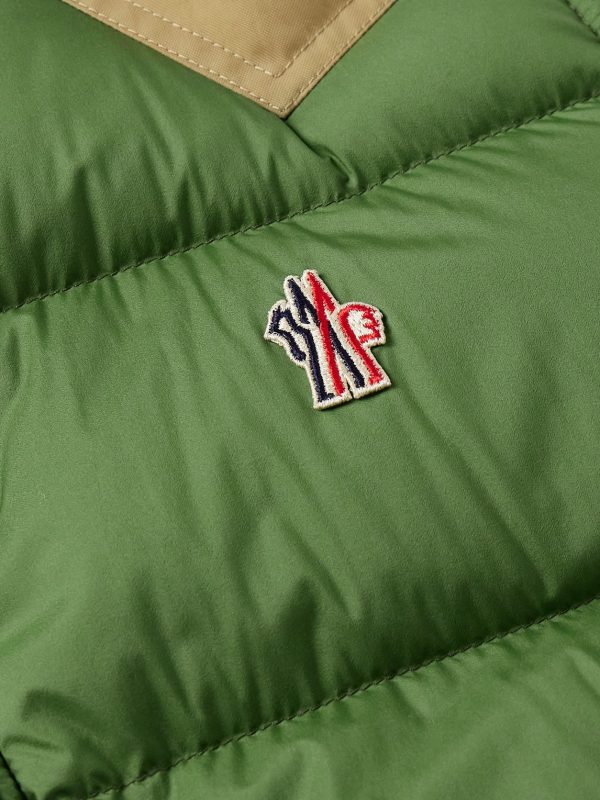 Veny Cotton Canvas-Trimmed Logo-Appliquéd Quilted Shell Down Gilet - CU
