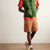 Veny Cotton Canvas-Trimmed Logo-Appliquéd Quilted Shell Down Gilet - OU