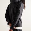 Vert Logo-Appliquéd Polartec® Alpha® Crinkled-Shell and Mesh Hooded Jacket - BK Vert Logo-Appliquéd Polartec® Alpha® Crinkled-Shell and Mesh Hooded Jacket - BK