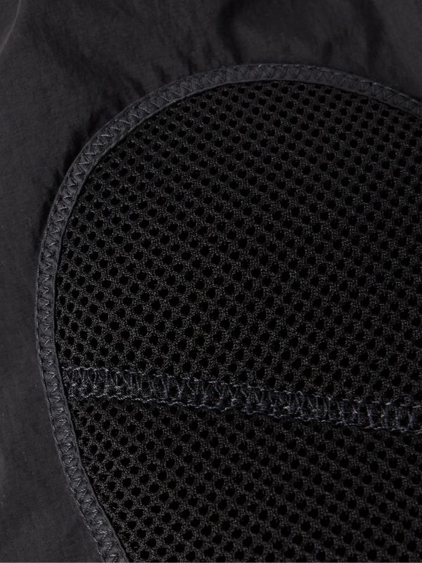 Vert Logo-Appliquéd Polartec® Alpha® Crinkled-Shell and Mesh Hooded Jacket - E1 Vert Logo-Appliquéd Polartec® Alpha® Crinkled-Shell and Mesh Hooded Jacket - E1