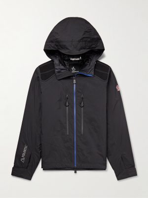 Vert Logo-Appliquéd Polartec® Alpha® Crinkled-Shell and Mesh Hooded Jacket Vert Logo-Appliquéd Polartec® Alpha® Crinkled-Shell and Mesh Hooded Jacket