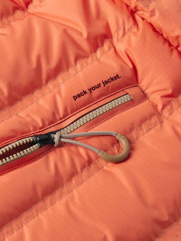 Lavachey Logo-Appliquéd Quilted Ripstop Down Jacket - CU Lavachey Logo-Appliquéd Quilted Ripstop Down Jacket - CU