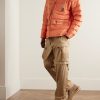 Lavachey Logo-Appliquéd Quilted Ripstop Down Jacket - OU Lavachey Logo-Appliquéd Quilted Ripstop Down Jacket - OU