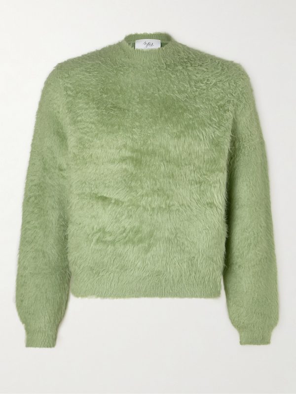 Marc Brushed-Knit Sweater Marc Brushed-Knit Sweater