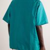 + Camp-Collar Padded Shell Shirt - BK + Camp-Collar Padded Shell Shirt - BK
