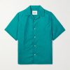 + Camp-Collar Padded Shell Shirt + Camp-Collar Padded Shell Shirt