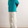 + Camp-Collar Padded Shell Shirt - OU + Camp-Collar Padded Shell Shirt - OU