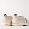 360 Flexy Leather-Trimmed Knitted Wish® Wool Sneakers - BK 360 Flexy Leather-Trimmed Knitted Wish® Wool Sneakers - BK