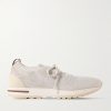 360 Flexy Leather-Trimmed Knitted Wish® Wool Sneakers 360 Flexy Leather-Trimmed Knitted Wish® Wool Sneakers