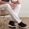 360 Flexy Walk Leather-Trimmed Knitted Wish® Wool Sneakers - OU 360 Flexy Walk Leather-Trimmed Knitted Wish® Wool Sneakers - OU