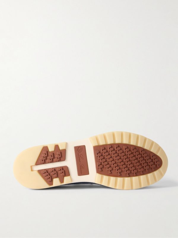 360 Flexy Leather-Trimmed Knitted Wish® Wool Sneakers - E1 360 Flexy Leather-Trimmed Knitted Wish® Wool Sneakers - E1
