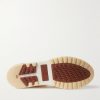 360 Flexy Leather-Trimmed Knitted Wish® Wool Sneakers - E1