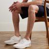 360 Flexy Leather-Trimmed Knitted Wish® Wool Sneakers - OU