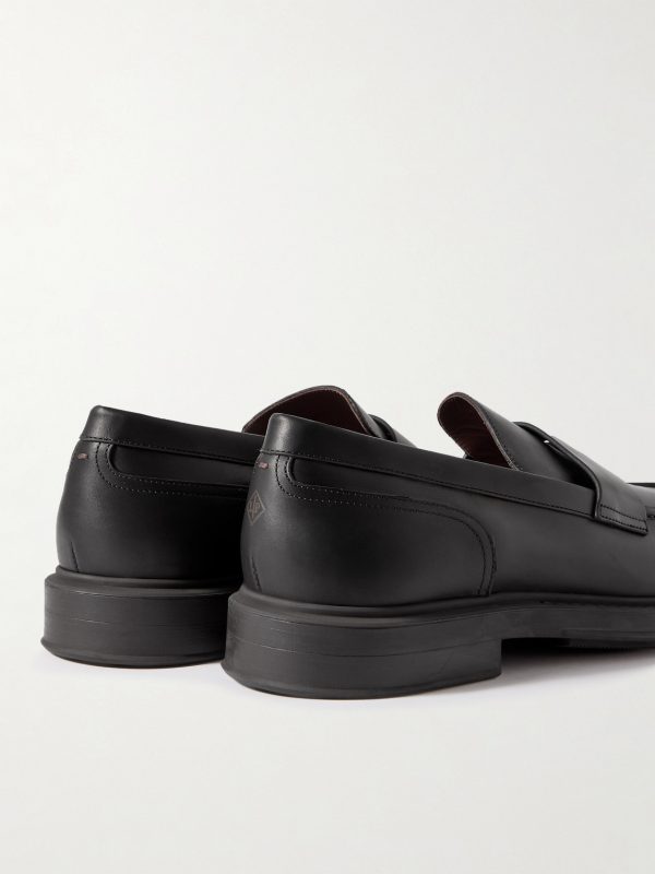 Travis Leather Penny Loafers - BK Travis Leather Penny Loafers - BK