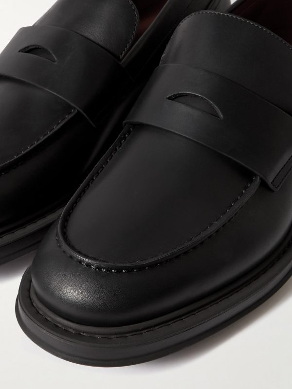 Travis Leather Penny Loafers - CU Travis Leather Penny Loafers - CU