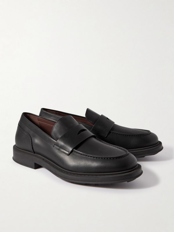 Travis Leather Penny Loafers - FR Travis Leather Penny Loafers - FR