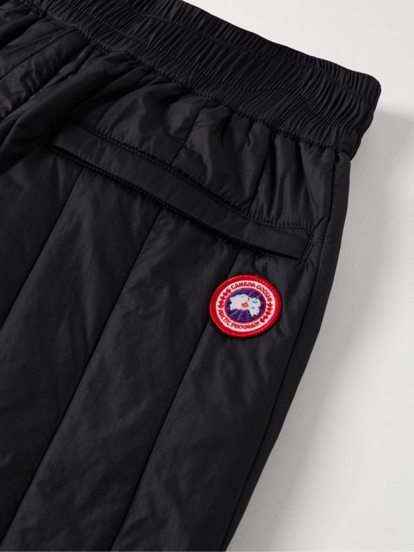 Carlyle Logo-Appliquéd Quilted Padded Shell Trousers - CU Carlyle Logo-Appliquéd Quilted Padded Shell Trousers - CU