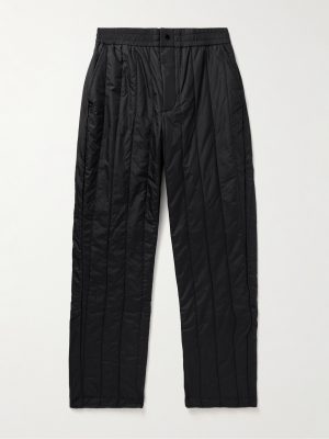 Carlyle Logo-Appliquéd Quilted Padded Shell Trousers