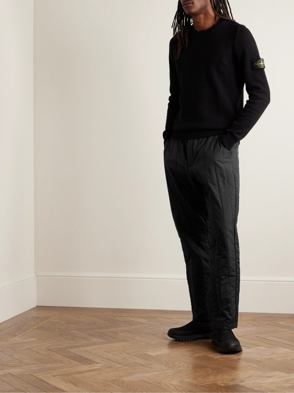 Carlyle Logo-Appliquéd Quilted Padded Shell Trousers - OU Carlyle Logo-Appliquéd Quilted Padded Shell Trousers - OU