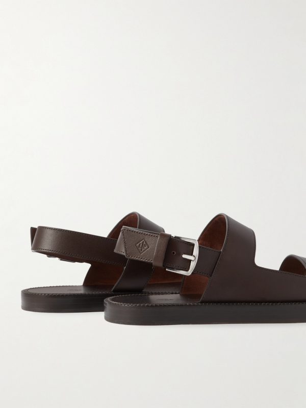 Leather Sandals - BK