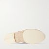 Seaside Walk Leather Backless Espadrilles - E1 Seaside Walk Leather Backless Espadrilles - E1