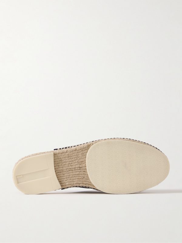 Seaside Walk Suede Backless Espadrilles - E1