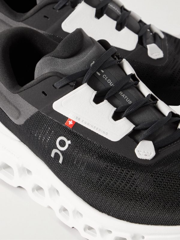 Cloudstratus 3 Rubber-Trimmed Mesh Running Sneakers - CU Cloudstratus 3 Rubber-Trimmed Mesh Running Sneakers - CU