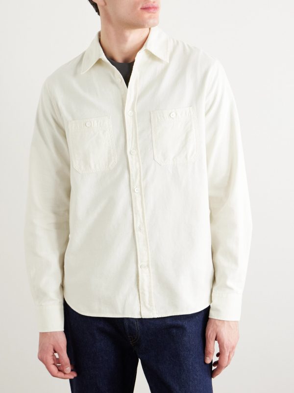 Organic Cotton-Chambray Shirt - FR