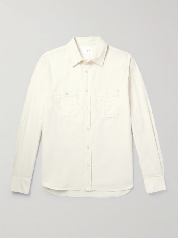 Organic Cotton-Chambray Shirt