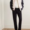 Full-Grain Leather Varsity Jacket - OU Full-Grain Leather Varsity Jacket - OU