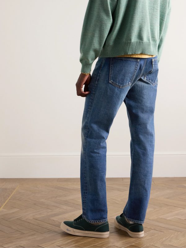 Social Sculpture 21 Slim-Fit Straight-Leg Jeans - BK Social Sculpture 21 Slim-Fit Straight-Leg Jeans - BK