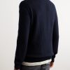 Textured Organic Cotton Polo Shirt - BK Textured Organic Cotton Polo Shirt - BK