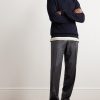 Textured Organic Cotton Polo Shirt - OU Textured Organic Cotton Polo Shirt - OU