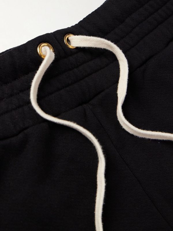 Straight-Leg Heavyweight Structured-Fleece Cotton-Jersey Drawstring Shorts - E1 Straight-Leg Heavyweight Structured-Fleece Cotton-Jersey Drawstring Shorts - E1