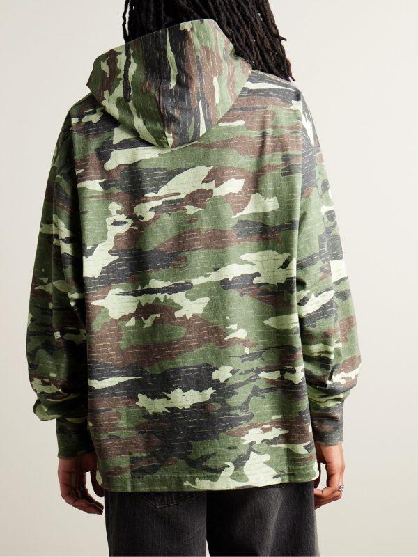 Franklin Crystal-Embellished Camouflage-Print Cotton-Jersey Hoodie - BK Franklin Crystal-Embellished Camouflage-Print Cotton-Jersey Hoodie - BK