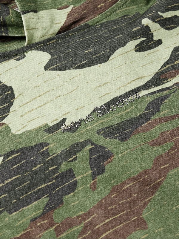Franklin Crystal-Embellished Camouflage-Print Cotton-Jersey Hoodie - CU Franklin Crystal-Embellished Camouflage-Print Cotton-Jersey Hoodie - CU