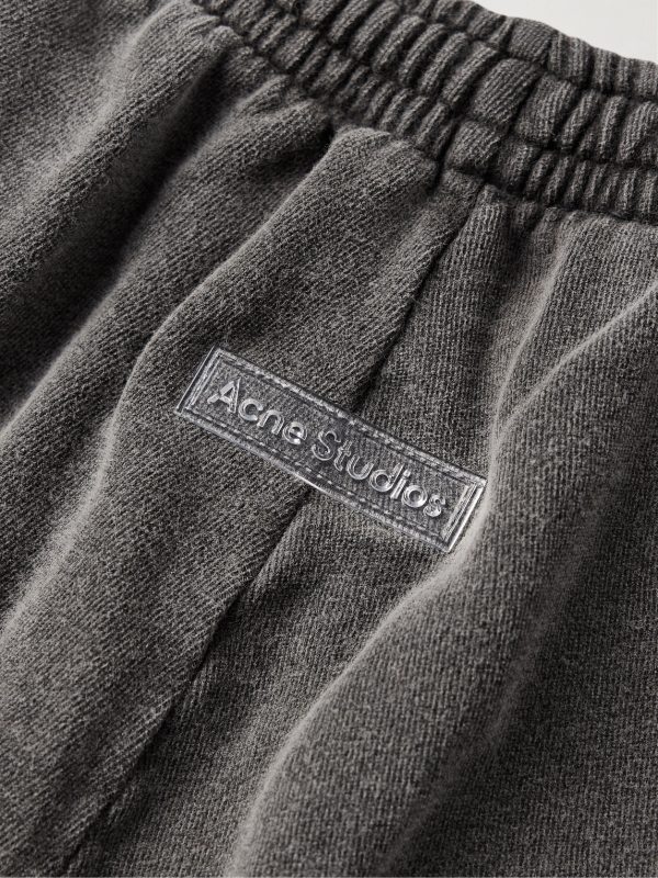 Tapered Logo-Appliquéd Cotton-Jersey Sweatpants - CU Tapered Logo-Appliquéd Cotton-Jersey Sweatpants - CU