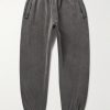Tapered Logo-Appliquéd Cotton-Jersey Sweatpants Tapered Logo-Appliquéd Cotton-Jersey Sweatpants