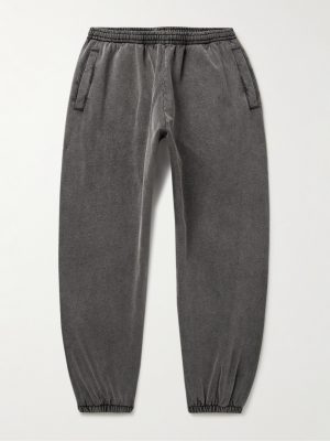 Tapered Logo-Appliquéd Cotton-Jersey Sweatpants Tapered Logo-Appliquéd Cotton-Jersey Sweatpants