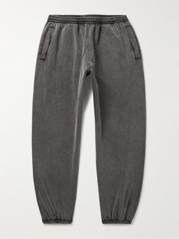 Tapered Logo-Appliquéd Cotton-Jersey Sweatpants Tapered Logo-Appliquéd Cotton-Jersey Sweatpants