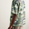 Extorr Crystal-Embellished Camouflage-Print Cotton-Jersey T-Shirt - BK