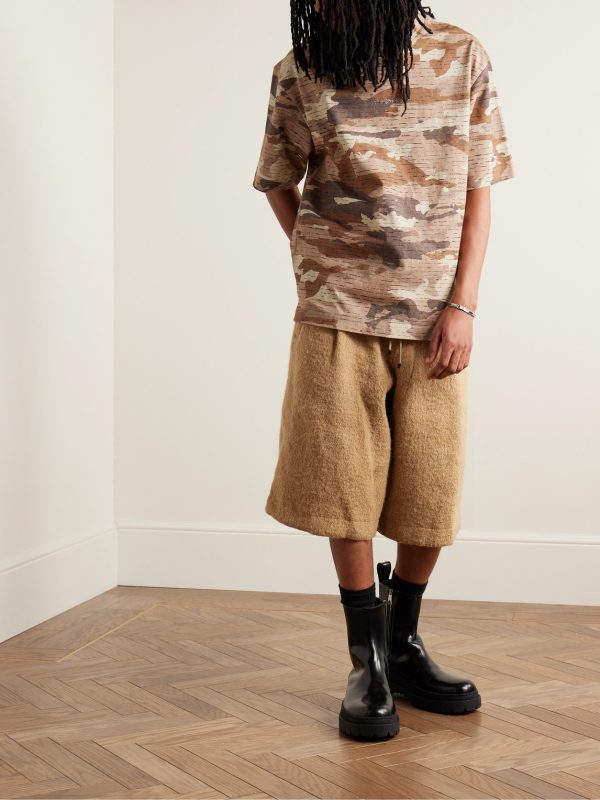 Extorr Crystal-Embellished Camouflage-Print Cotton-Jersey T-Shirt - OU Extorr Crystal-Embellished Camouflage-Print Cotton-Jersey T-Shirt - OU