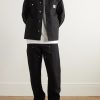 Michigan Corduroy-Trimmed Organic Cotton-Canvas Chore Jacket - OU