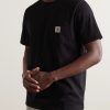 Logo-Appliquéd Cotton-Jersey T-Shirt - FR Logo-Appliquéd Cotton-Jersey T-Shirt - FR