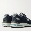 991v2 Suede and Mesh Sneakers - BK 991v2 Suede and Mesh Sneakers - BK